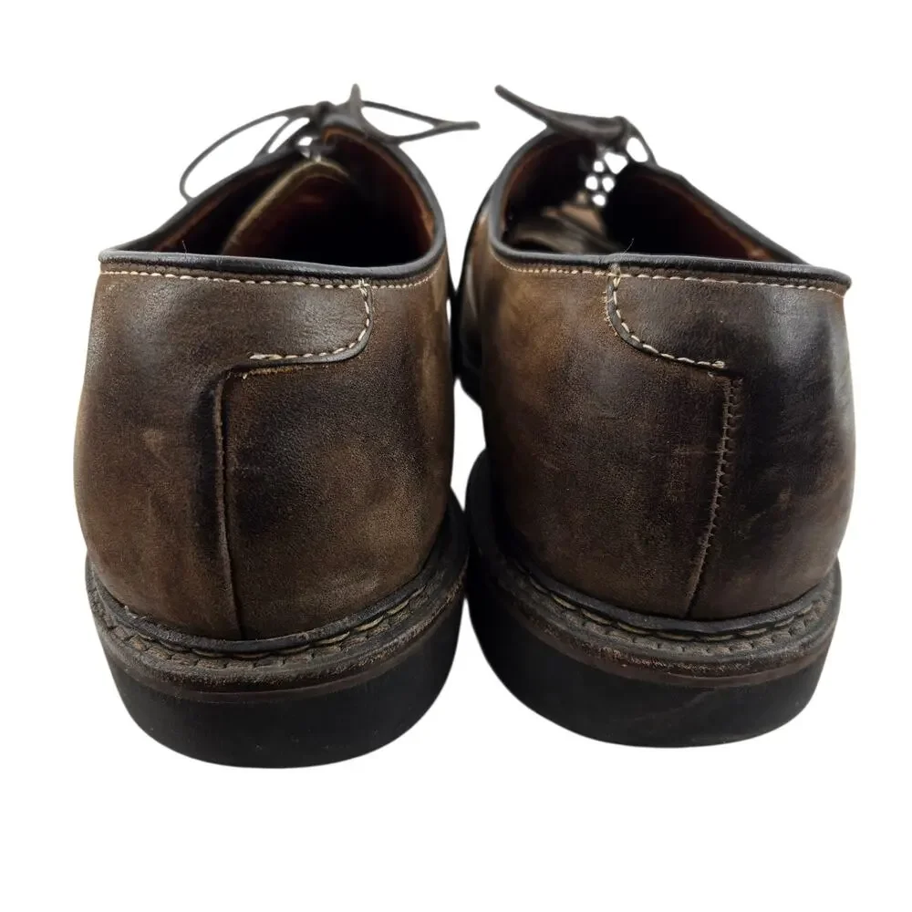 Allen Edmonds Berkshire Welted Brown Leather Derby Comfort‎ Shoes Men's US 9 D